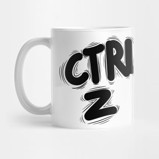 CTRL Z Pin Mug